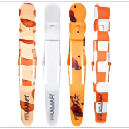 Framar Puttin' On The Spritz Gator Grips – set van 4 professionele haarklemmen