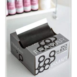 Framar Pop-up Aluminiumfolie Black in Black – 500 voorgesneden folies voor kappers