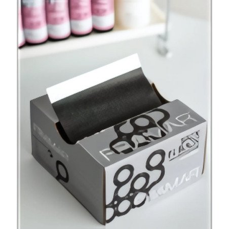 Framar Pop-up Aluminiumfolie Black in Black – 500 voorgesneden folies voor kappers