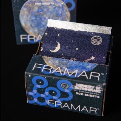 Framar Pop-up Aluminium Foil Mercury in Retrograde – 500 professional foil sheets
