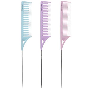 Framar Dreamweaver Pastel – set de 3 peignes professionnels pour mèches 1