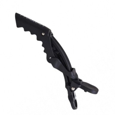 Framar Gator Grips Black – zestaw 4 klipsów fryzjerskich 1