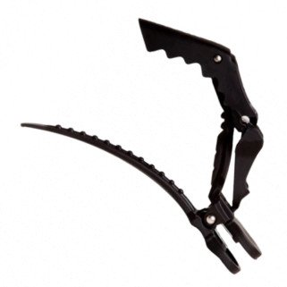 Framar Gator Grips Black – zestaw 4 klipsów fryzjerskich
