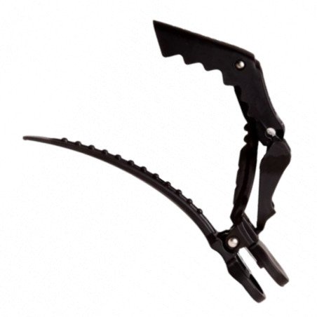Framar Gator Grips Black – zestaw 4 klipsów fryzjerskich