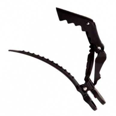 Framar Gator Grips Black – zestaw 4 klipsów fryzjerskich 2