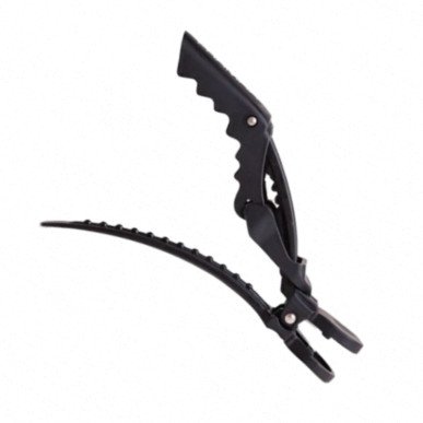 Framar Gator Grips Black – zestaw 4 klipsów fryzjerskich 3