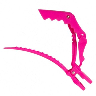 Framar Gator Grips Pink – set of 4 professional hair clips 2