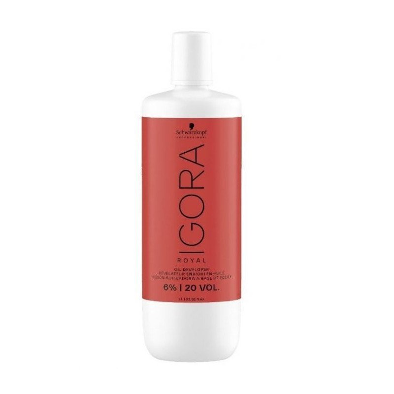 Schwarzkopf Igora Royal Oil Developer 6% 1000ml – Professionele oxidatiecrème voor haarkleuring