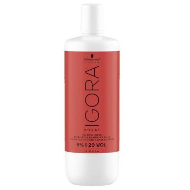 Schwarzkopf Igora Royal Oil Developer 6% 1000ml – Professionele oxidatiecrème voor haarkleuring 1