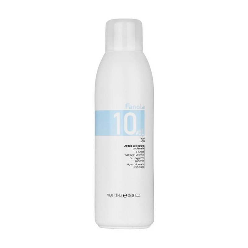 Fanola Waterstof 3% (10 volume) 1000ml – Professional cream developer for Fanola Color Cream & bleach Fanola Waterstof 3% (10 volume) 1000ml – Professional cream developer for Fanola Color Cream & bleach