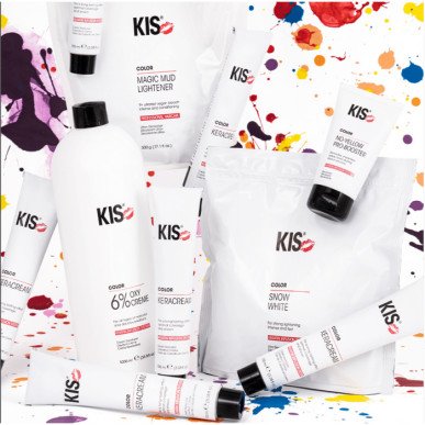 KIS OxyCream 12% 1000ml – professioneller Entwickler mit Keratin Infusion System 3