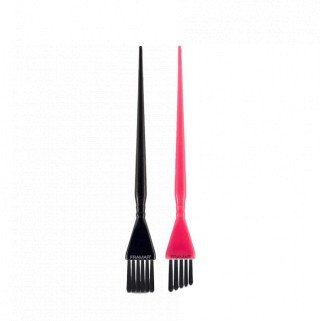 Framar Detail Brush Set Pink & Black 2pcs – pinceaux professionnels de coloration de précision