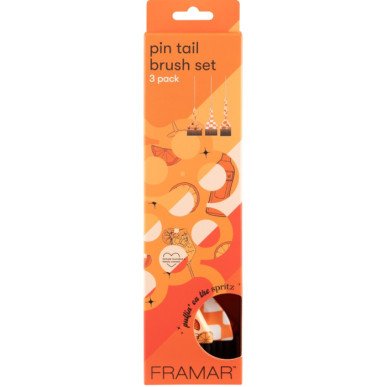 Framar Puttin' On The Spritz Pintails 3pcs – professional pintail color brush set 4