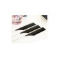 Framar Dreamweaver Black – professional highlighting comb set 3pcs
