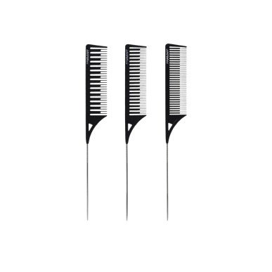Framar Dreamweaver Black – professional highlighting comb set 3pcs 4