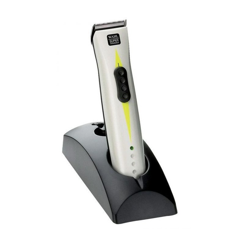 Wahl Super Trimmer 1592 Blanc – Tondeuse de précision professionnelle sans fil