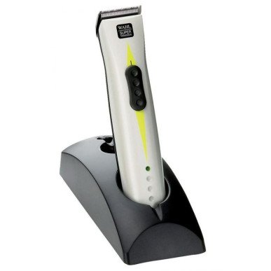Wahl Super Trimmer 1592 Blanc – Tondeuse de précision professionnelle sans fil 1