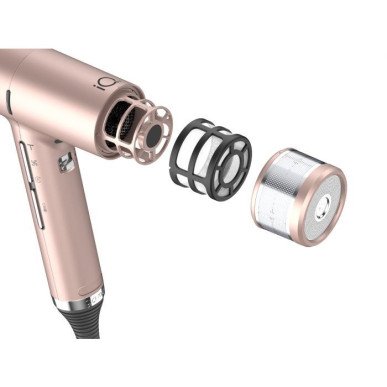 GA.MA IQ Perfetto 3.0 Rose/Gold – Ultralichte professionele föhn 294g met Oxy Active & Turbo technologie