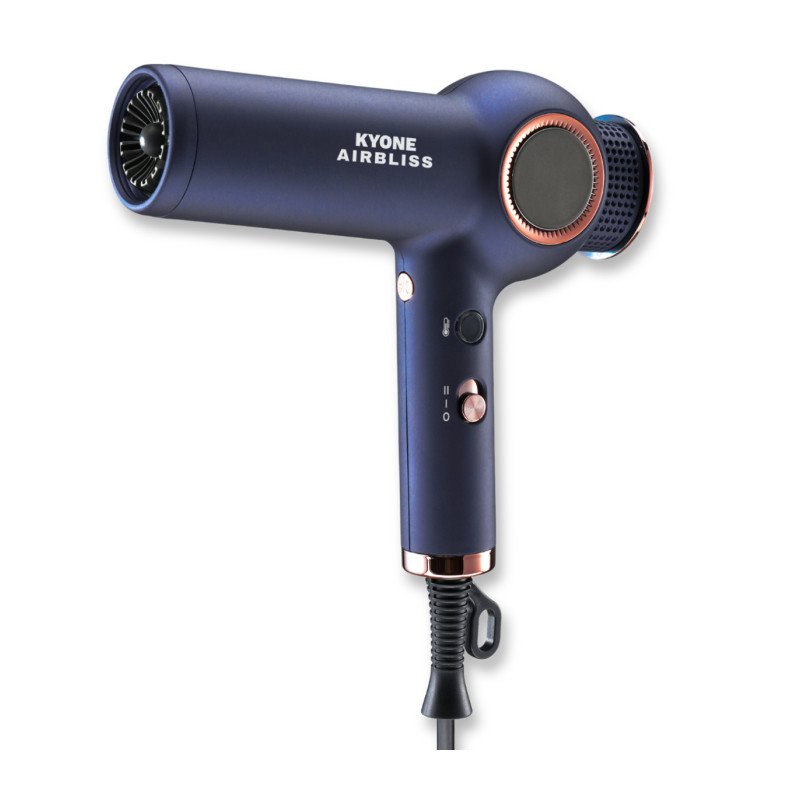 Kyone Airbliss Digital Motor 1800W – Profesjonalna ultralekka suszarka z jonizacją i Smart Silent Airflow Kyone Airbliss Digital Motor 1800W – Profesjonalna ultralekka suszarka z jonizacją i Smart Silent Airflow