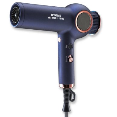 Kyone Airbliss Digital Motor Hair Dryer 1800W – Ultra-light professional dryer with ionic generator and Smart Silent Airflow
