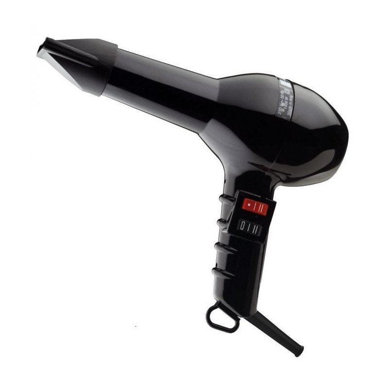 ETI Turbodryer Zwart 2000 1400–1600W – Professionele lichtgewicht föhn met AC-motor
