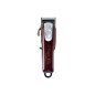 Wahl 5-Star Cordless Magic Clip Burgundy – Tondeuse professionnelle sans fil avec moteur pivot