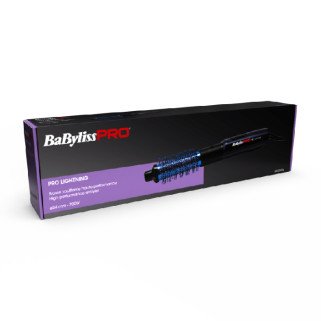 Babyliss PRO Blue Lightning PRO Warmluftbürste 34mm 700W – Professionelle Föhnbürste