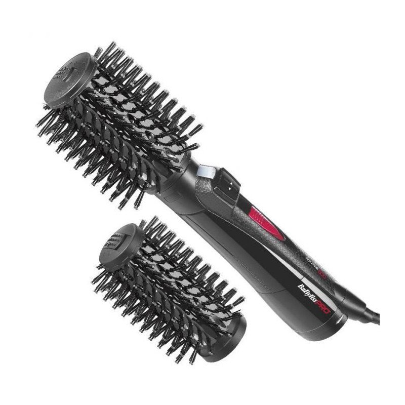Babyliss PRO Rotierende Warmluftbürste Schwarz 800W
