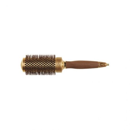 Olivia Garden Expert Blowout Shine Wavy Brosse Céramique 45mm Or/Marron