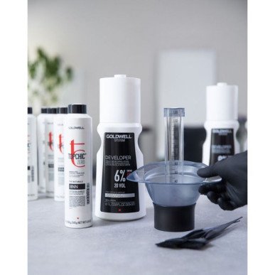 Goldwell Doseersysteem Set – Professionele Set voor het Mengen van Haarverf en Ontwikkelaar