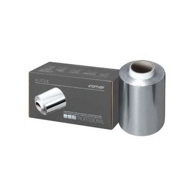 Comair Aluminium Foil Narrow Silver Roll 250m x12cm x15my – Professional Hair Coloring Foil