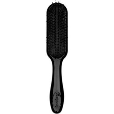 Denman D90 Tangle Tamer Anti-Tangle Hair Brush with Nylon Pins – Black