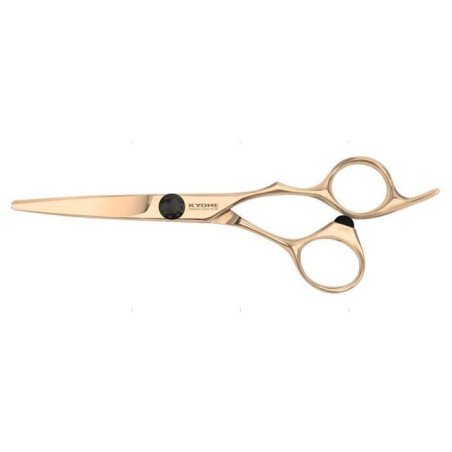 Kyone 710 Professionelle Haarschere Rose Gold 6,0" – Ergonomisch, Anti-Allergie, Extrem Langlebig