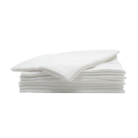 Sibel Absorb & Dry Professionele Wegwerphanddoeken 50 stuks – Wit 40x80cm, 100% Biologisch Afbreekbare Viscose