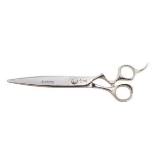 Kyone 730 Professionelle Haarschneideschere Silber 7,0" – Ergonomisch, Convex & Hohl Geschliffen
