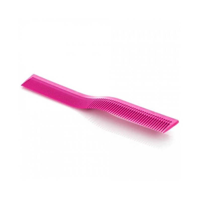 Curve-O The Original Pink Professional Curved Cutting Comb – Ergonomic, Pink