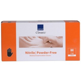 Abena Professional Nitrile Gloves Classic Powder-Free Size M Black 100pcs