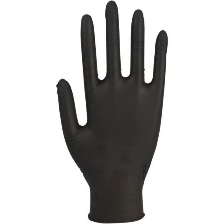 Abena Professional Nitrile Gloves Classic Powder-Free Size S Black 100pcs