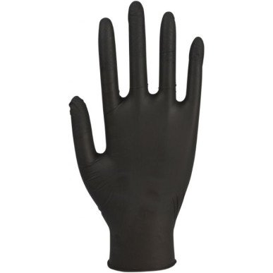 Abena Professionele Nitril Handschoenen Classic Poedervrij S Zwart 100st