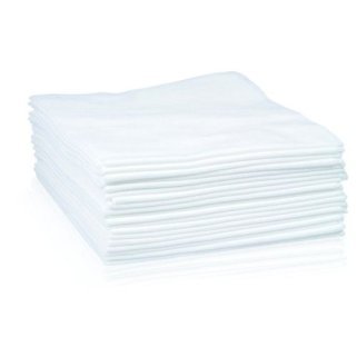 Wegwerp behandel- en chirurgische doeken, 20 stuks, 70 x 40 cm, wit wave voor professioneel gebruik in salon en praktijk