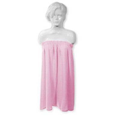 Badstof cape roze nr. 10 voor comfortabel en professioneel werken in salon, praktijk of studio voor schoonheidsspecialisten