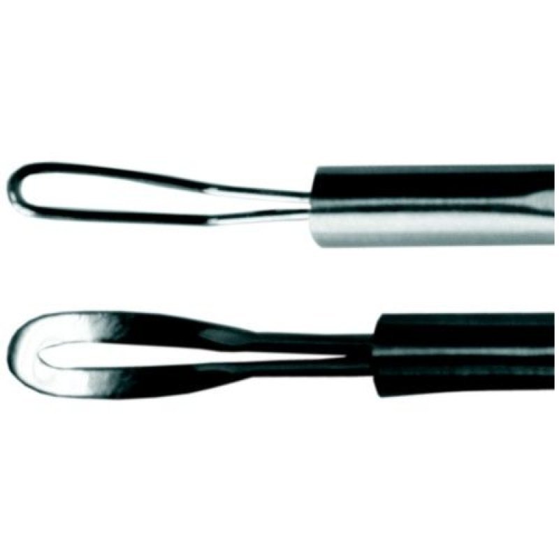 Comedonenlepel Una U-24 voor professioneel gebruik in salon, praktijk en studio bij comfortabele verzorgde huidbehandelingen