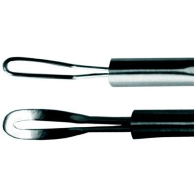 Comedonenlepel Una U-24 voor professioneel gebruik in salon, praktijk en studio bij comfortabele verzorgde huidbehandelingen