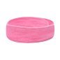 Badstof haarband roze voor salon en studio, comfortabel professioneel accessoire voor schoonheidsspecialisten en stylisten