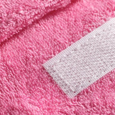 Badstof haarband roze voor salon en studio, comfortabel professioneel accessoire voor schoonheidsspecialisten en stylisten