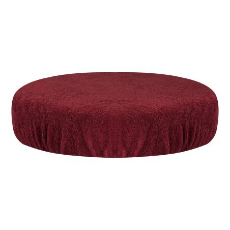 Badstof hoes voor kruk bordeaux voor professioneel comfort in salon, praktijk en studio tijdens dagelijkse behandelingen