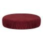 Frottee-Bezug für Hocker bordeaux Frottee-Bezug für Hocker bordeaux