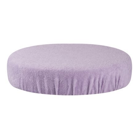Badstof hoes voor kruk violet voor professioneel saloncomfort bij schoonheidsspecialisten, stylisten en studio's in de praktijk