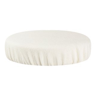 Badstof hoes voor kruk crème voor comfort en een verzorgde uitstraling in salon, praktijk of studio tijdens behandelingen