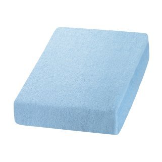 Blauwe TERRY SHEET voor professioneel gebruik in salon, praktijk en studio voor comfort, hygiëne en een verzorgde werkplek
